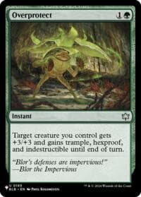 Overprotect - The List Reprints - Magic: The Gathering card