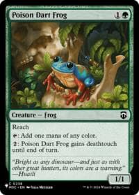 Poison Dart Frog - The List Reprints - Magic: The Gathering card