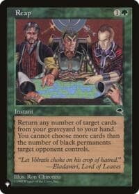 Reap - The List Reprints - Magic: The Gathering card