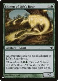 Shinen of Life's Roar - The List Reprints - Magic: The Gathering card