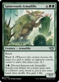 Spinewoods Armadillo - The List Reprints - Magic: The Gathering card