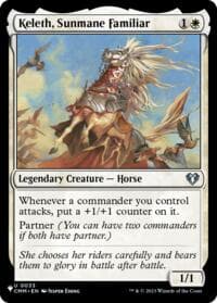Keleth, Sunmane Familiar - The List Reprints - Magic: The Gathering card