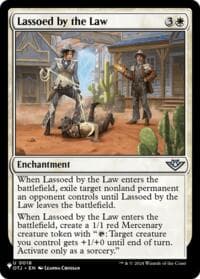 Lassoed by the Law - The List Reprints - Magic: The Gathering card