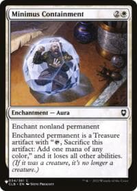 Minimus Containment - The List Reprints - Magic: The Gathering card