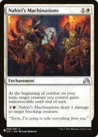 Nahiri's Machinations - The List Reprints - Magic: The Gathering card