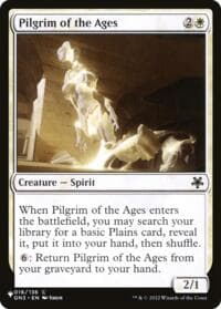 Pilgrim of the Ages - The List Reprints - Magic: The Gathering card