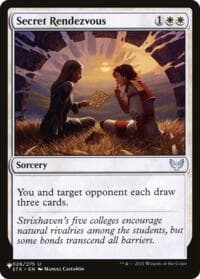 Secret Rendezvous - The List Reprints - Magic: The Gathering card