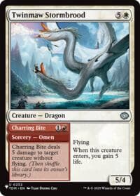 Twinmaw Stormbrood - The List Reprints - Magic: The Gathering card