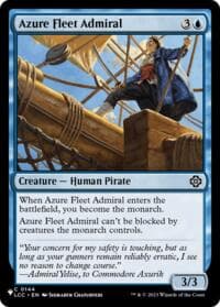 Azure Fleet Admiral - The List Reprints - Magic: The Gathering card