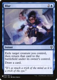Blur - The List Reprints - Magic: The Gathering card