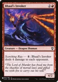 Bhaal's Invoker - The List Reprints - Magic: The Gathering card