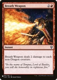 Breath Weapon - The List Reprints - Magic: The Gathering card