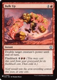 Bulk Up - The List Reprints - Magic: The Gathering card