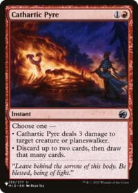 Cathartic Pyre - The List Reprints - Magic: The Gathering card