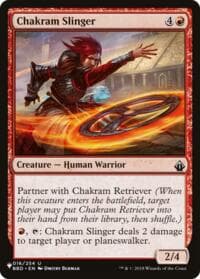 Chakram Slinger - The List Reprints - Magic: The Gathering card