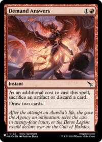 Demand Answers - The List Reprints - Magic: The Gathering card