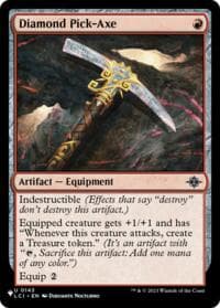 Diamond Pick-Axe - The List Reprints - Magic: The Gathering card