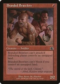 Branded Brawlers - Prophecy - Magic: The Gathering card