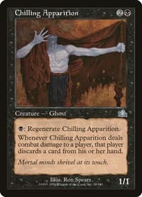 Chilling Apparition - Prophecy - Magic: The Gathering card