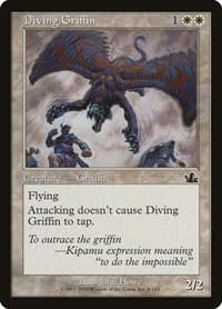 Diving Griffin - Prophecy - Magic: The Gathering card