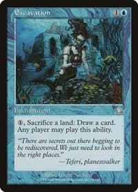 Excavation - Prophecy - Magic: The Gathering card