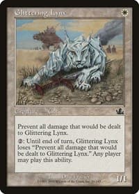 Glittering Lynx - Prophecy - Magic: The Gathering card