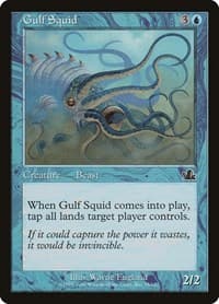 Gulf Squid - Prophecy - Magic: The Gathering card