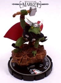 Thor, Frog of Thunder - Hammer of Thor - Heroclix card