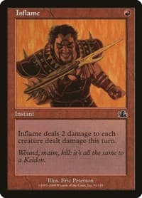 Inflame - Prophecy - Magic: The Gathering card