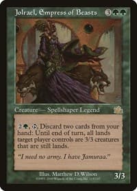 Jolrael, Empress of Beasts - Prophecy - Magic: The Gathering card