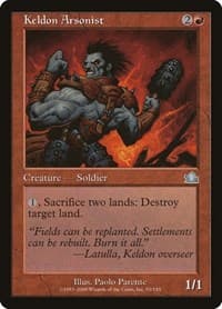 Keldon Arsonist - Prophecy - Magic: The Gathering card