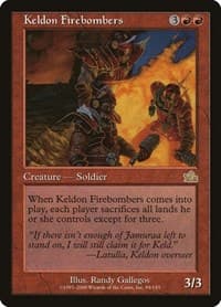 Keldon Firebombers - Prophecy - Magic: The Gathering card