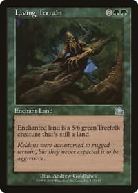 Living Terrain - Prophecy - Magic: The Gathering card