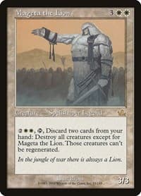 Mageta the Lion - Prophecy - Magic: The Gathering card