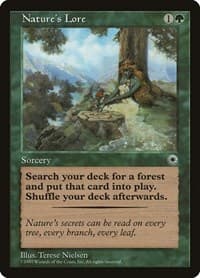 Nature's Lore - Portal - Magic: The Gathering card