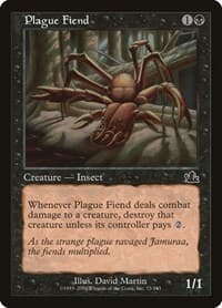 Plague Fiend - Prophecy - Magic: The Gathering card