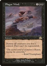 Plague Wind - Prophecy - Magic: The Gathering card