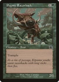 Pygmy Razorback - Prophecy - Magic: The Gathering card