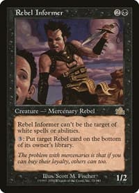 Rebel Informer - Prophecy - Magic: The Gathering card
