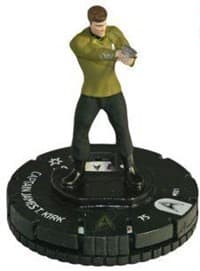 Kirk - Star Trek: Mini-Game - Heroclix card
