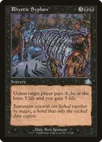 Rhystic Syphon - Prophecy - Magic: The Gathering card