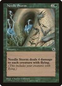 Needle Storm - Portal - Magic: The Gathering card