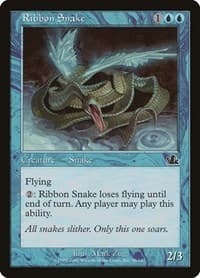 Ribbon Snake - Prophecy - Magic: The Gathering card