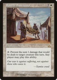Samite Sanctuary - Prophecy - Magic: The Gathering card