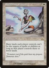 Sheltering Prayers - Prophecy - Magic: The Gathering card