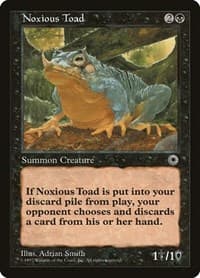 Noxious Toad - Portal - Magic: The Gathering card