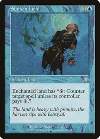 Sunken Field - Prophecy - Magic: The Gathering card