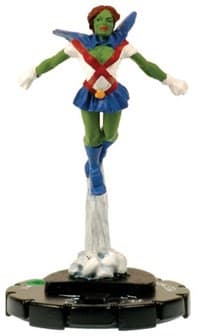 Miss Martian - Arkham Asylum - Heroclix card