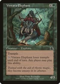 Vintara Elephant - Prophecy - Magic: The Gathering card