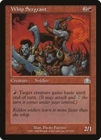 Whip Sergeant - Prophecy - Magic: The Gathering card